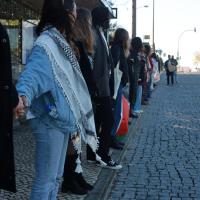  Fotogaleria do Cordão Humano pela Palestina