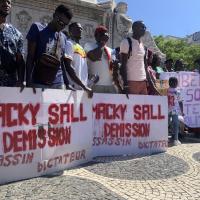  Fotogaleria da manifestação em Lisboa contra a ditadura senegalesa e os seus crimes
