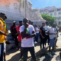  Fotogaleria da manifestação em Lisboa contra a ditadura senegalesa e os seus crimes