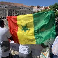  Fotogaleria da manifestação em Lisboa contra a ditadura senegalesa e os seus crimes