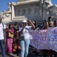  Fotogaleria da manifestação em Lisboa contra a ditadura senegalesa e os seus crimes