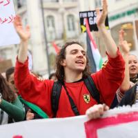  Fotogaleria: Manifestação "Palestina Independente! Paz no Médio Oriente!"