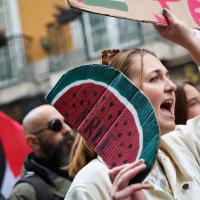  Fotogaleria: Manifestação "Palestina Independente! Paz no Médio Oriente!"
