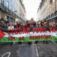  Fotogaleria: Manifestação "Palestina Independente! Paz no Médio Oriente!"