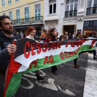  Fotogaleria: Manifestação "Palestina Independente! Paz no Médio Oriente!"
