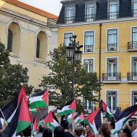  Fotogaleria da manifestação pela libertação da Palestina em Lisboa