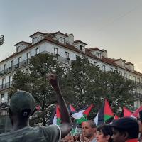  Fotogaleria da manifestação pela libertação da Palestina em Lisboa