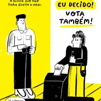 O apelo ao voto em 70 ilustrações