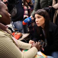  Mariana Mortágua na Associação Solidariedade Imigrante