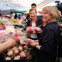 Catarina na Feira de Espinho