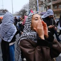  Manifestação em Lisboa pelo fim do massacre em Gaza