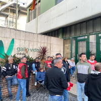 Piquete de greve na Vidralva, Marinha Grande