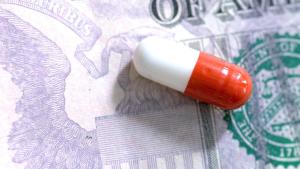 comprimido sobre dólar