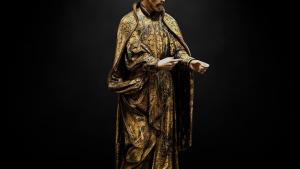Imagem de São Francisco Xavier, séc. XVII. Propriedade da Santa Casa da Misericórdia de Lisboa, que lançou uma série de 125000 NFTs com representações digitais da peça por 200€ cada.