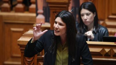 Mariana Mortágua no debate do programa do Governo