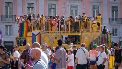 Marcha do Europride em Lisboa.