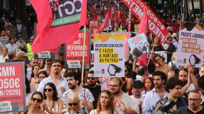 Jornada Nacional de Luta contra o pacote laboral a 20 de Setembro de 2025 