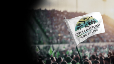 Bandeira da Cúpula dos Povos.