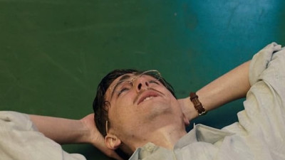 Timothée Chalamet no filme Marty Supreme.