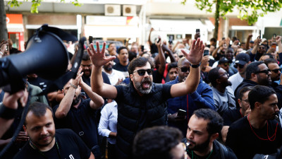 Motoristas TVDE protestam em Lisboa