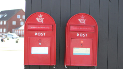 Caixas de correio na Dinamarca