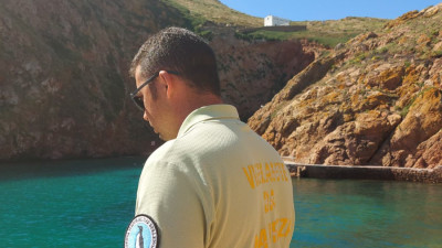 Vigilante da Natureza na Reserva Natural das Berlengas