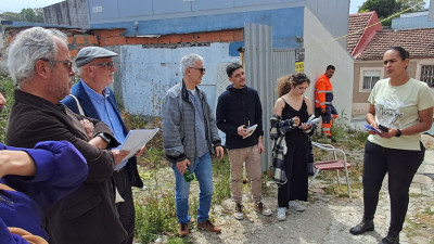 José Manuel Pureza na ilha da Rua das Antas