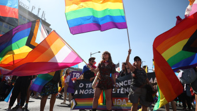 Marcha do Orgulho LGBTI+ de Lisboa em 2024.