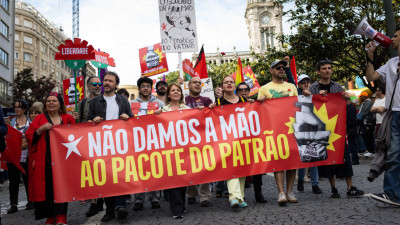Manifestação do 1º de Maio no Porto