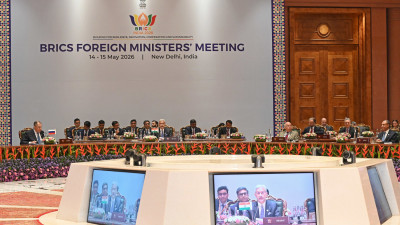 Reunião dos ministros dos Negócios Estrangeiros dos BRICS na India