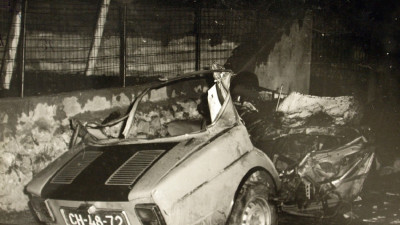 carro do padre Max alvo de atentado bombista