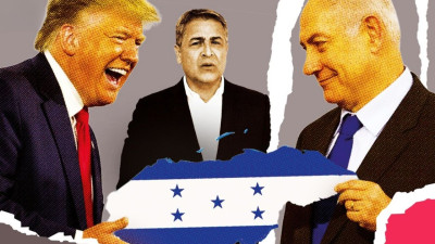 Trump, Hernández e Netanyahu