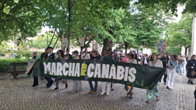 Início da Marcha pela Canábis este sábado em Lisboa.