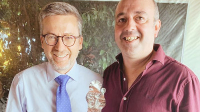Carlos Moedas e Vasco Morgado