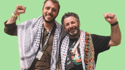 Thiago Ávila e Saif Abu Keshek