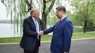Dinald Trump e Xi Jinping