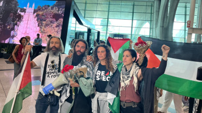 Gonçalo Dias e Beatriz Bartilotti (ao centro) com Nuno Gomes e Joana Rocha