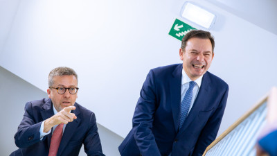 Carlos Moedas e Luís Montenegro