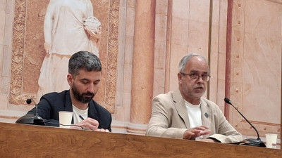Fabian Figueiredo e José Manuel Pureza