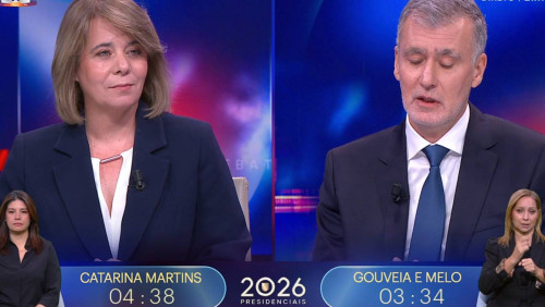 Catarina Martins e Henrique Gouveia e Melo