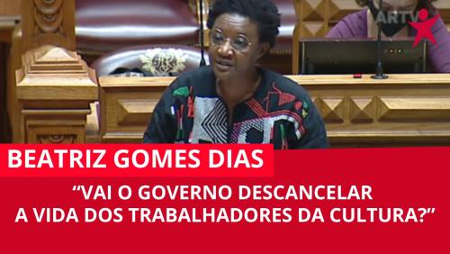 “Vai o governo descancelar a vida dos trabalhadores da Cultura?”