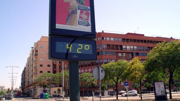 Calor em Sevilha. Foto de Teo Ruiz/Flickr,
