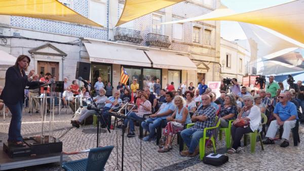 Catarina Martins em Beja