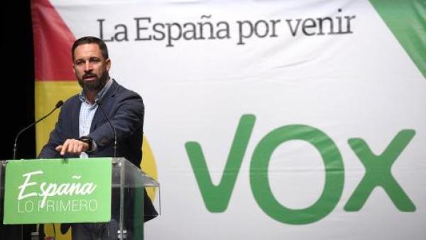 Santiago Abascal, líder do Vox.