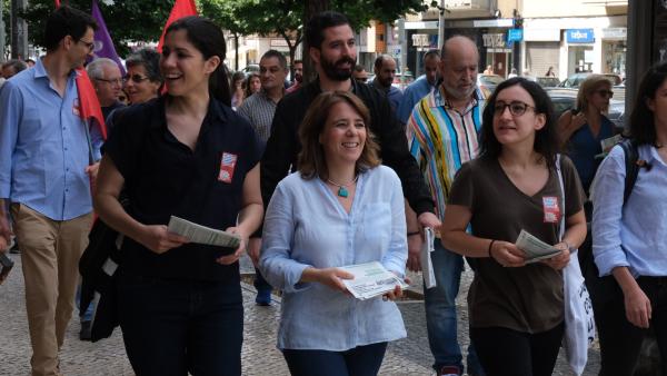 Arruada sobre transportes públicos.