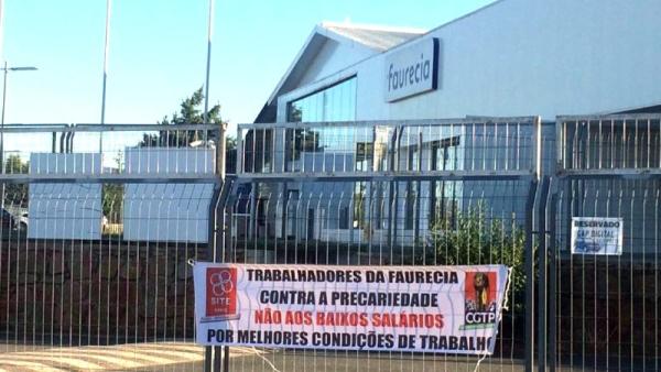 Greve em julho de 2022 na Faurecia de Bragança
