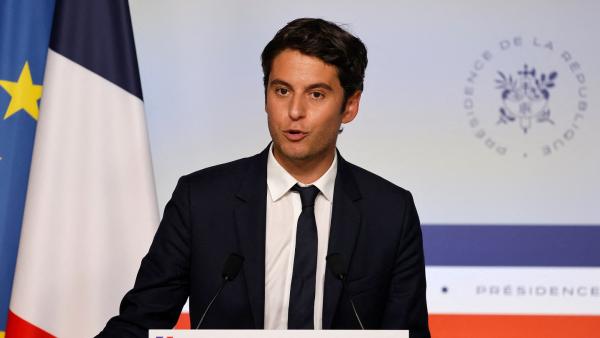 Gabriel Attal. Foto do Governo francês.