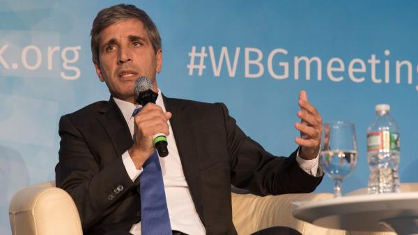 Luis Caputo, ministro das Finanças argentino