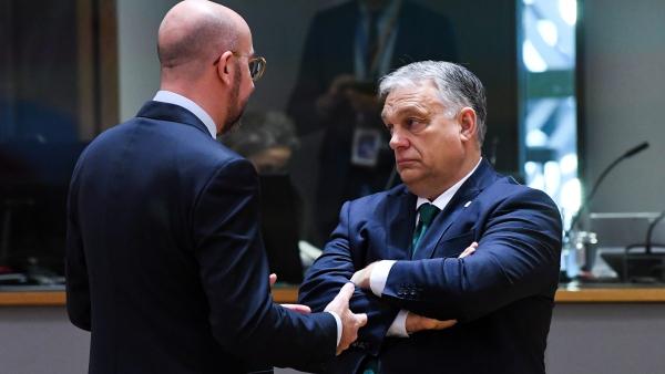 Charles Michel e Viktor Orbán