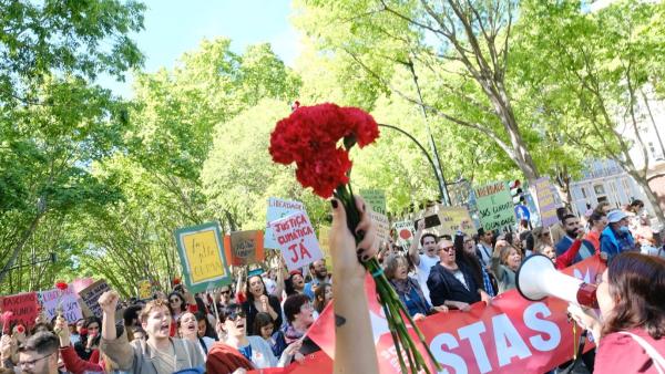 Manifestação do 25 de Abril em Lisboa
